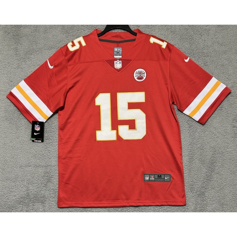 Nike On Field Patrick Mahomes Jersey #15 Kansas City Chiefs Mens M Red NWT